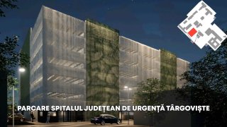 Parcare supraetajat� la Spitalul Județean de Urgenț� T�rgoviște
